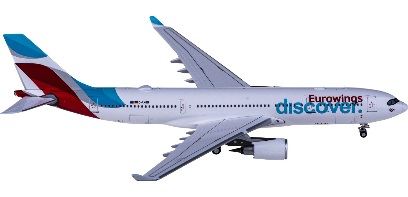 1:400 NG Models NG61035 Eurowings Airbus A330-200 D-AXGB+Free Tractor