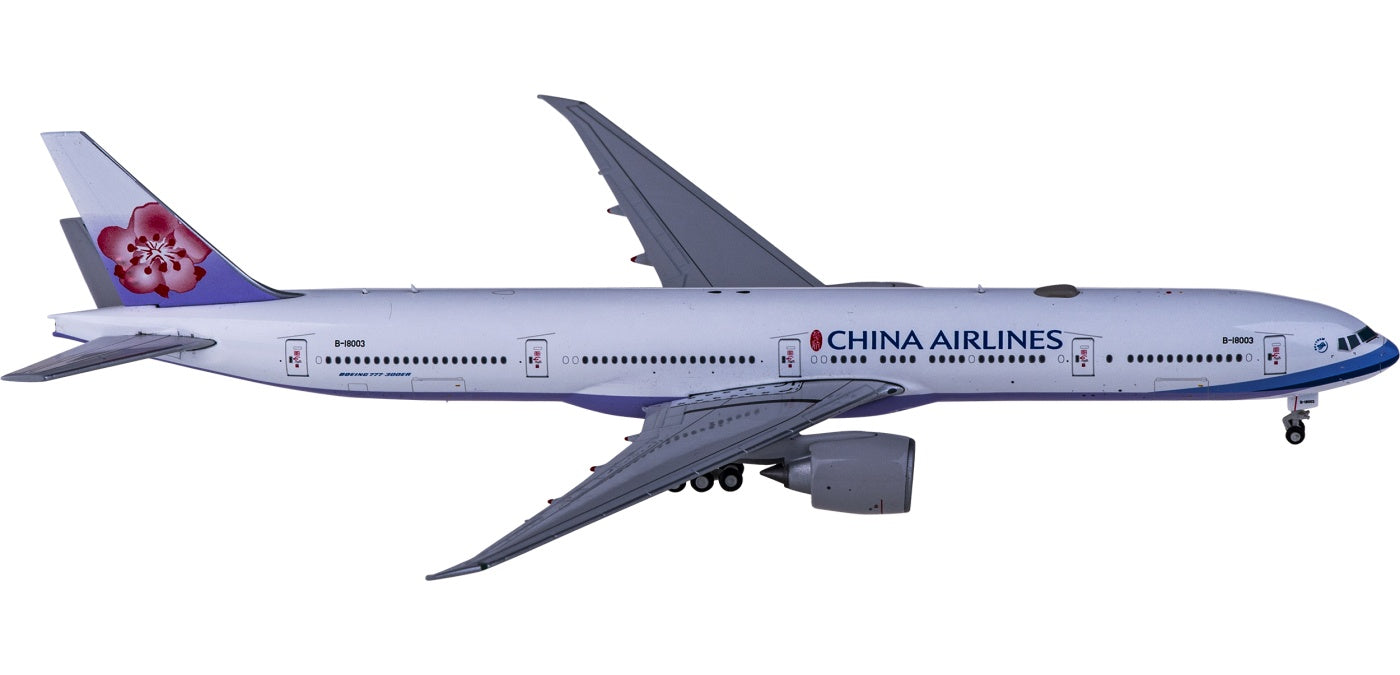 1:400 JC Wings XX4189 China Airlines Boeing 777-300ER B-18003+Free Tractor
