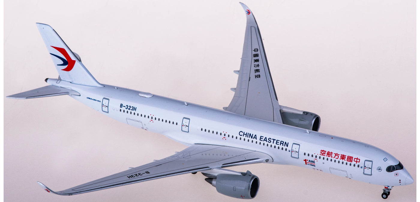 1:400 JC Wings XX4982 China Eastern Airlines Airbus A350-900XWB B-323H+Free Tractor
