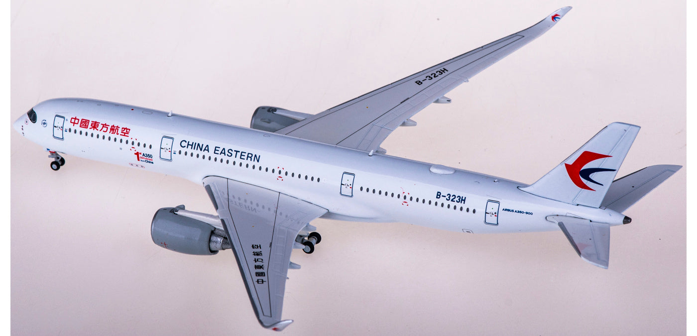 1:400 JC Wings XX4982 China Eastern Airlines Airbus A350-900XWB B-323H+Free Tractor