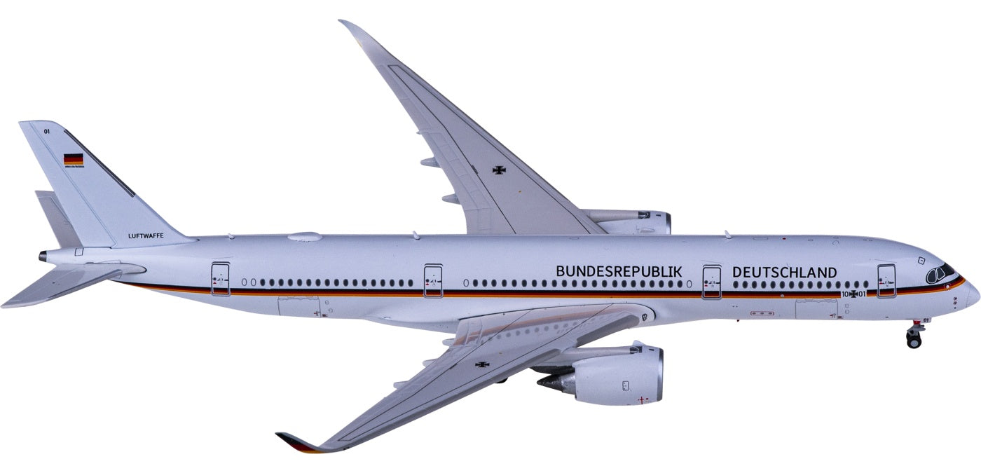 1:400 JC Wings LH4246 Luftwaffe Airbus A350-900ACJ 10+01 +Free Tractor