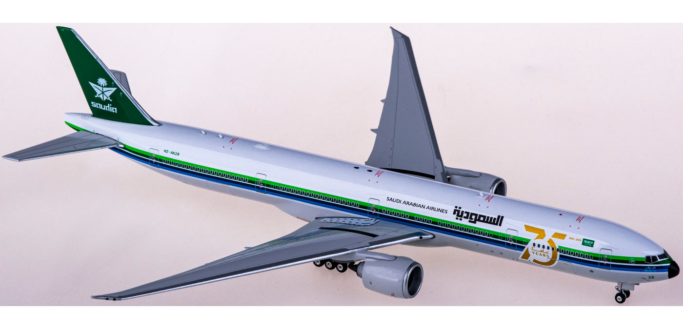 1:400 Phoenix PH11722 Saudia Boeing 777-300ER HZ-AK28+Free Tractor