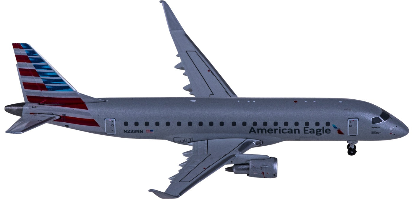 (Rare)1:400 Geminijets GJAAL2036 American Airlines Embraer ERJ-175LR N233NN+Free Tractor
