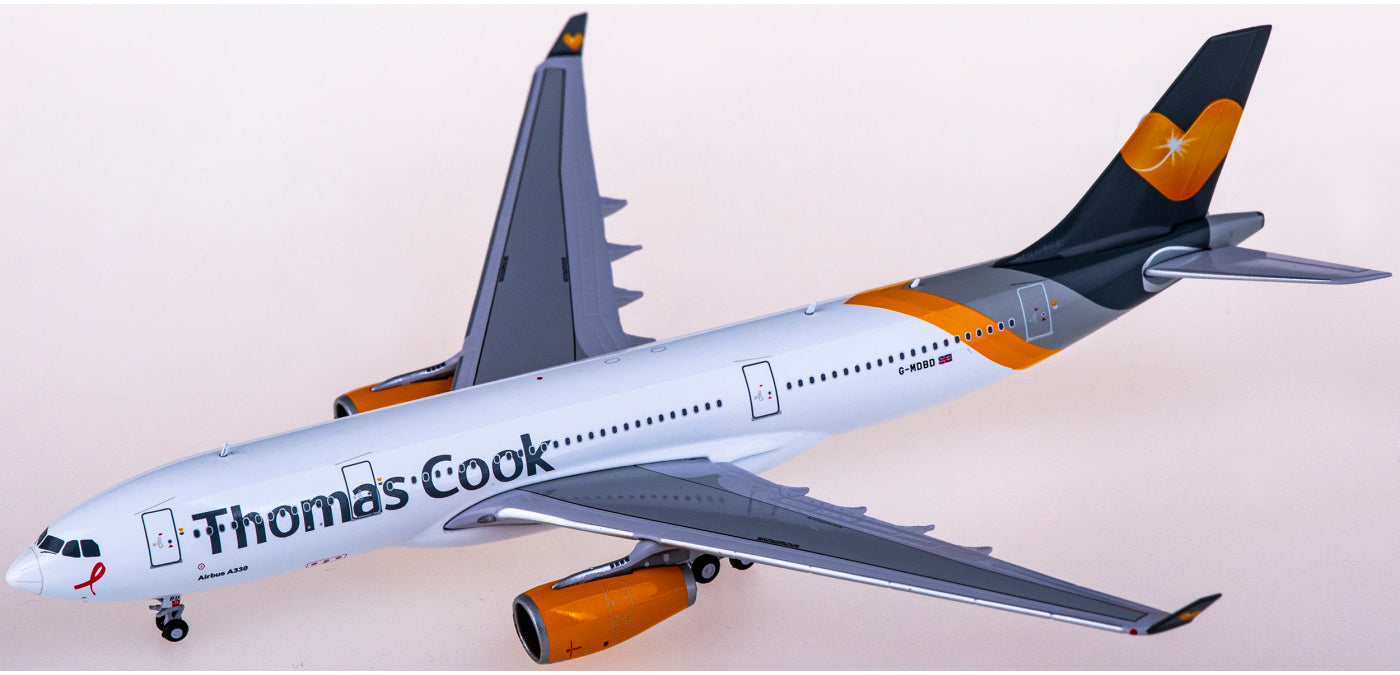 1:400 JC Wings LH4159 Thomas Cook Airbus A330-200 G-MDBD+Free Tractor