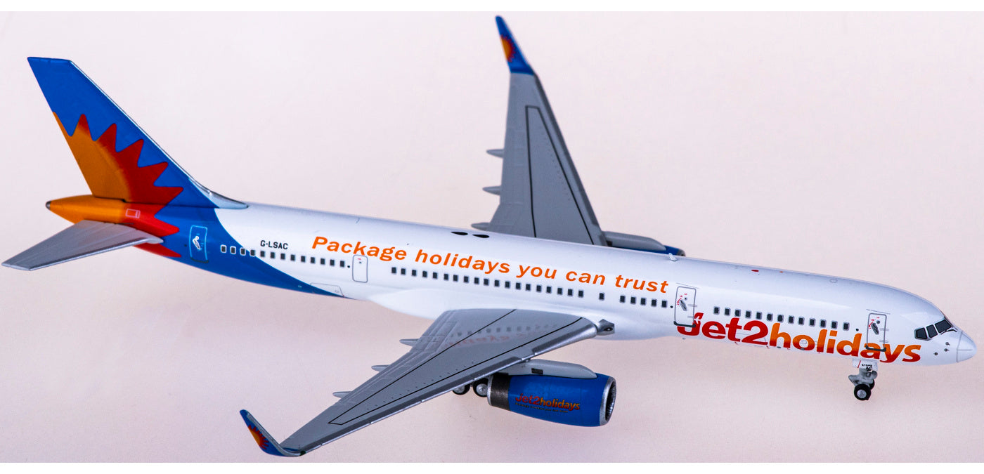 1:400 NG Models NG53182 Jet2 Boeing 757-200 G-LSAC+Free Tractor