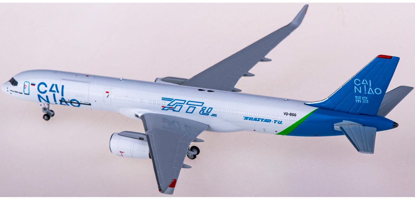 1:400 NG Models NG53189 Aviastar-TU Airlines X Cai Niao Boeing 757-200PCF VQ-BGG +Free Tractor