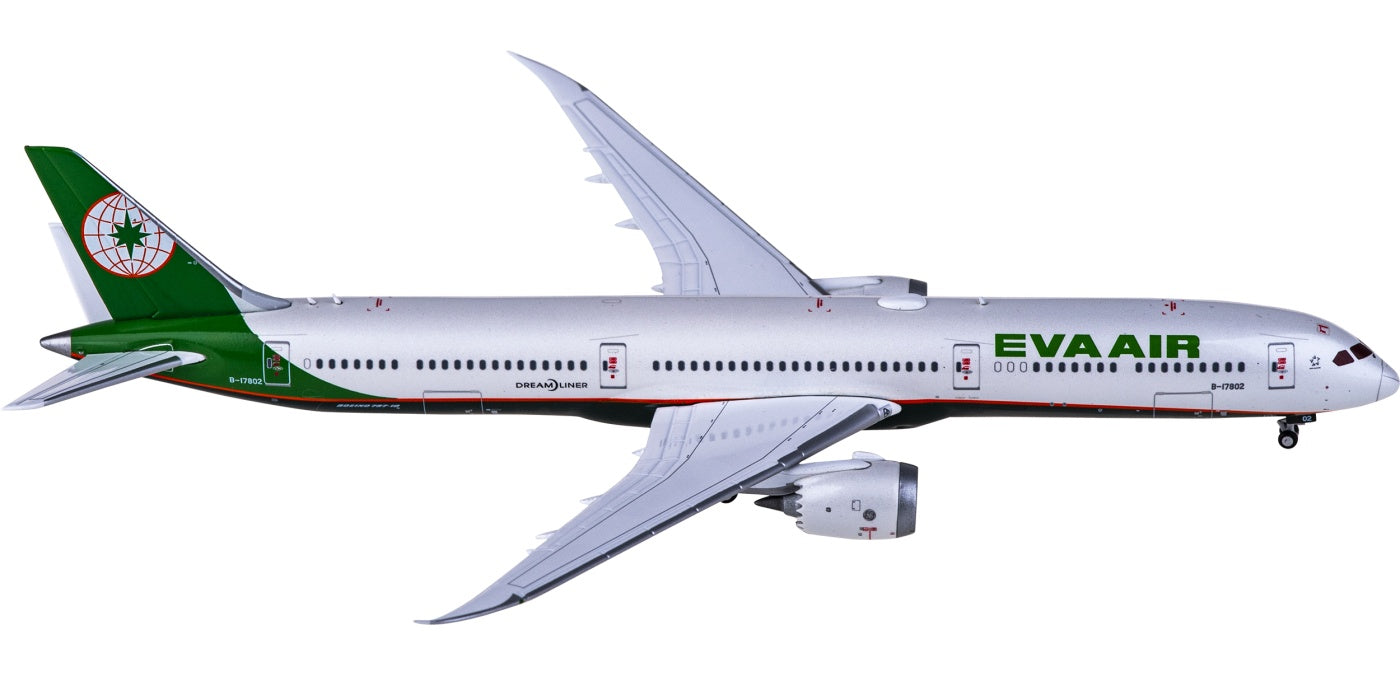 1:400 JC Wings XX4190 EVA Air Boeing 787-10 Dreamliner B-17802 +Free Tractor
