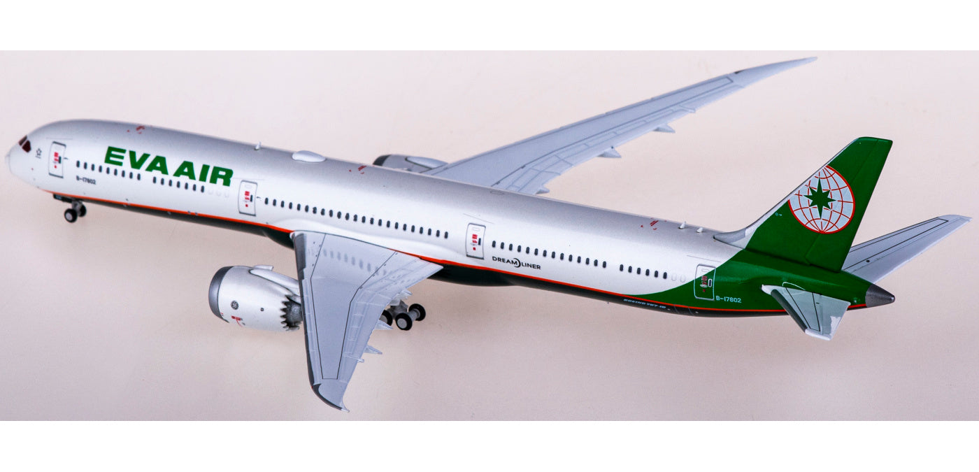 1:400 JC Wings XX4190 EVA Air Boeing 787-10 Dreamliner B-17802 +Free Tractor