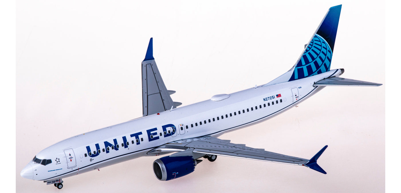 1:200 Geminijets G2UAL1054 United Airlines Boeing 737 MAX 8 N27251