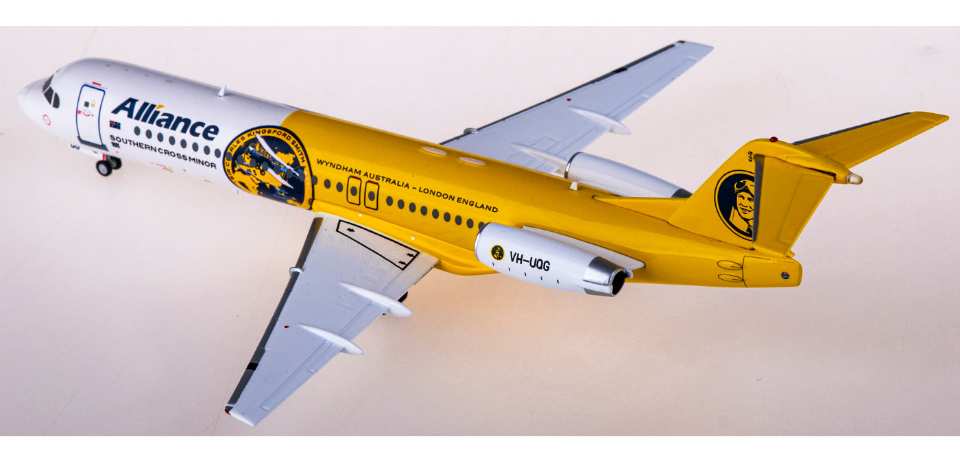 1:200 Geminijets G2UTY987 Alliance Airlines Fokker 100 VH-UQG