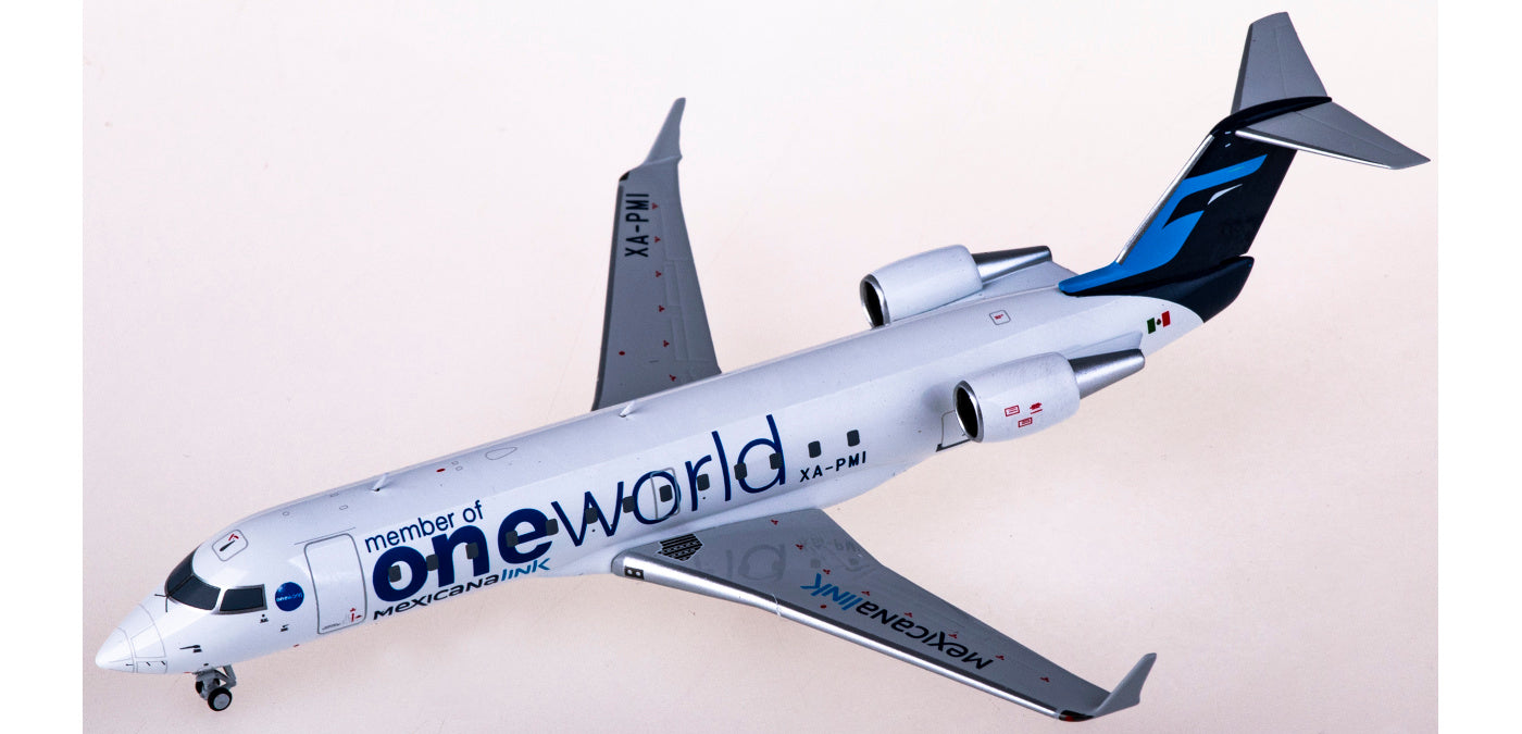 1:200 NG Models NG52045 Mexicana Bombardier CRJ200LR XA-PMI "ONE WORLD"