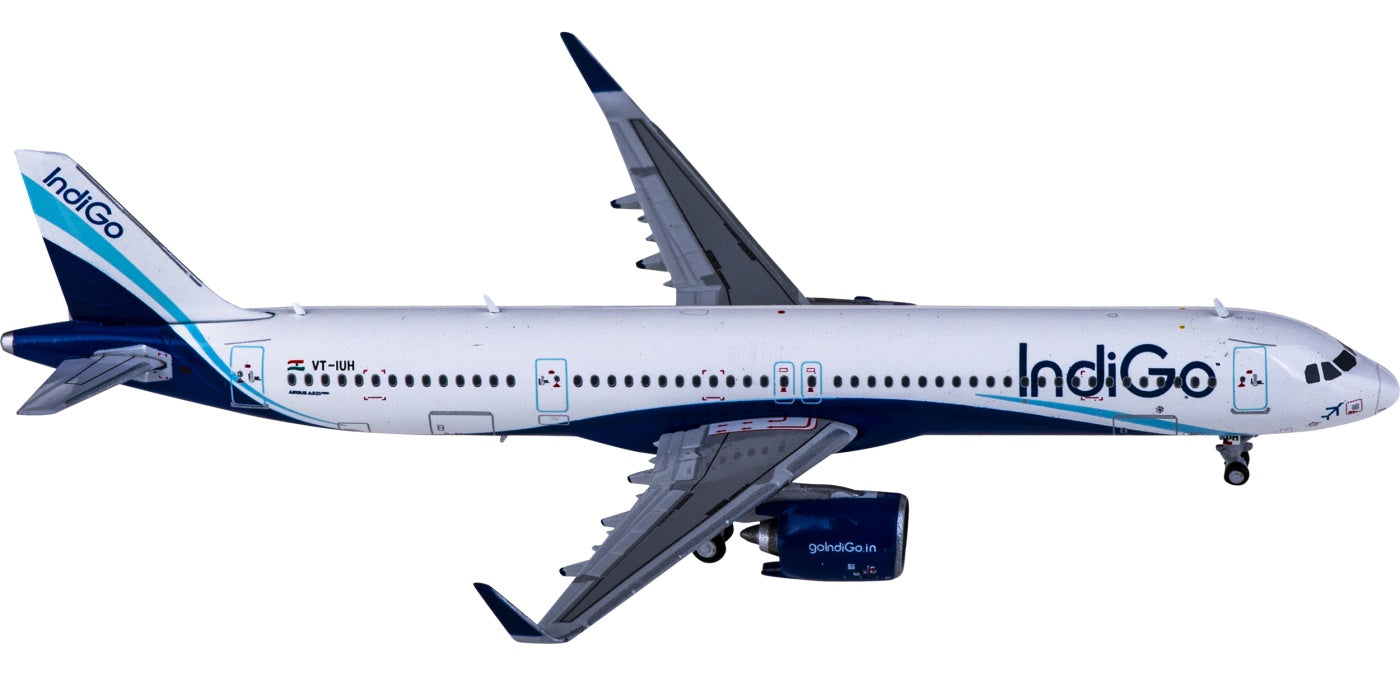 1:400 JC Wings XX4480 IndiGo Airlines Airbus A321neo VT-IUH+Free Tractor
