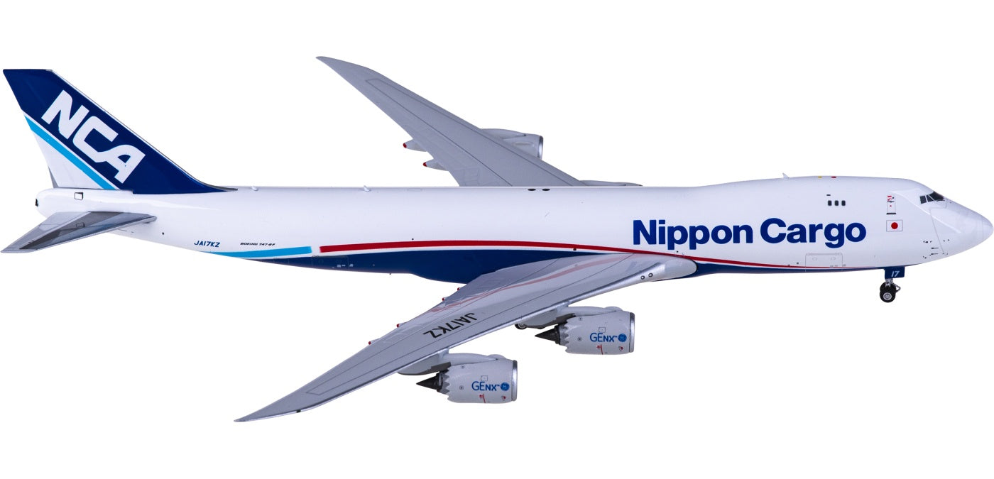 1:400 Phoenix PH04477 Nippon Cargo Airlines Boeing 747-8F JA17KZ +Free Tractor