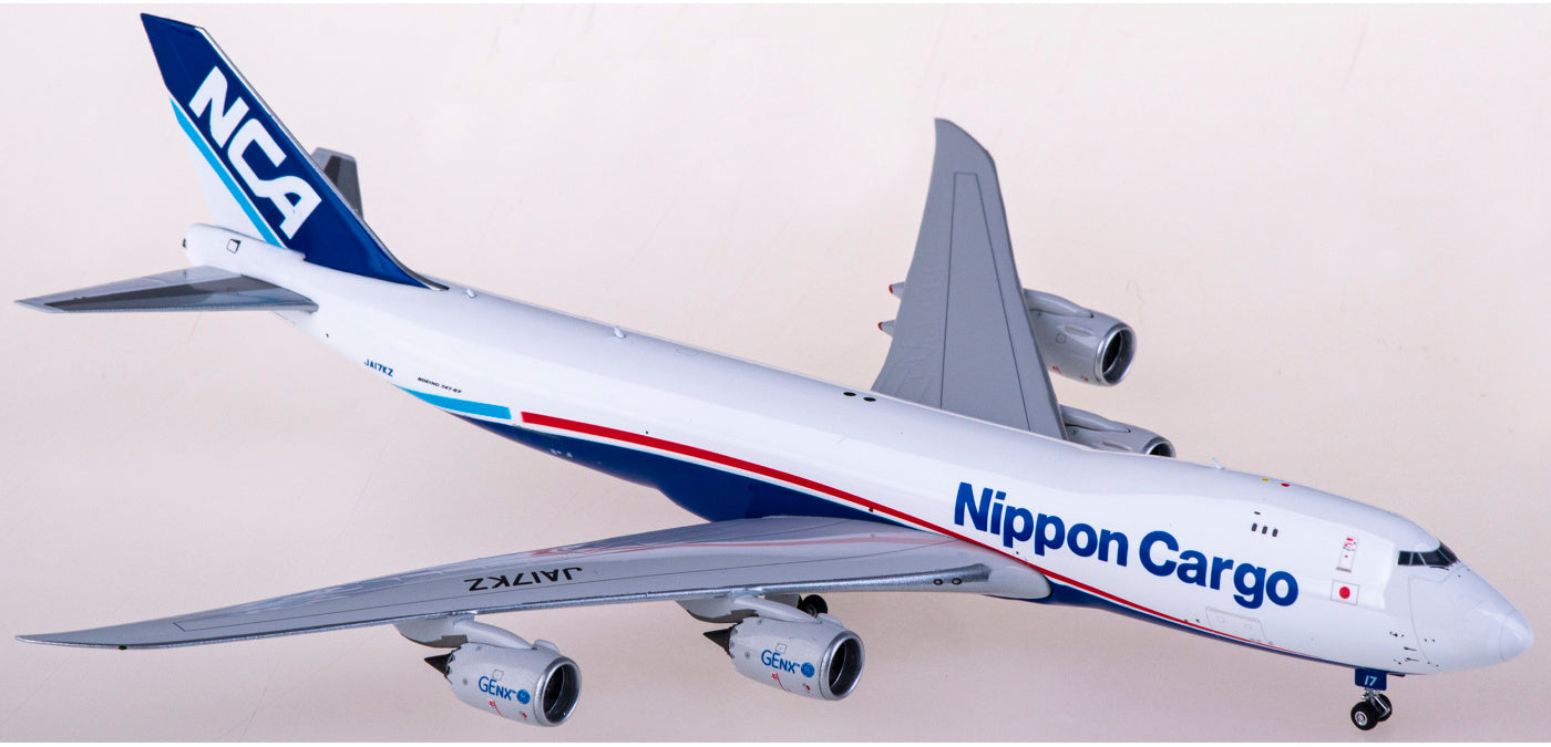 1:400 Phoenix PH04477 Nippon Cargo Airlines Boeing 747-8F JA17KZ +Free Tractor
