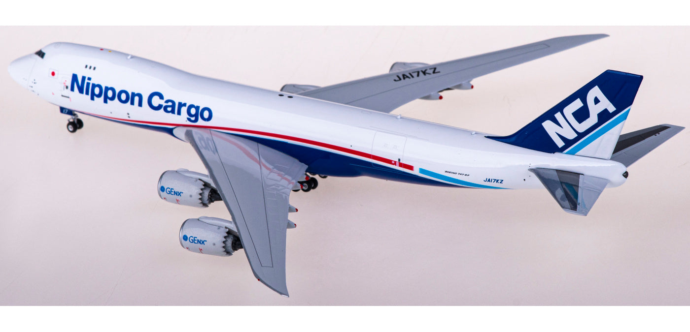 1:400 Phoenix PH04477 Nippon Cargo Airlines Boeing 747-8F JA17KZ +Free Tractor
