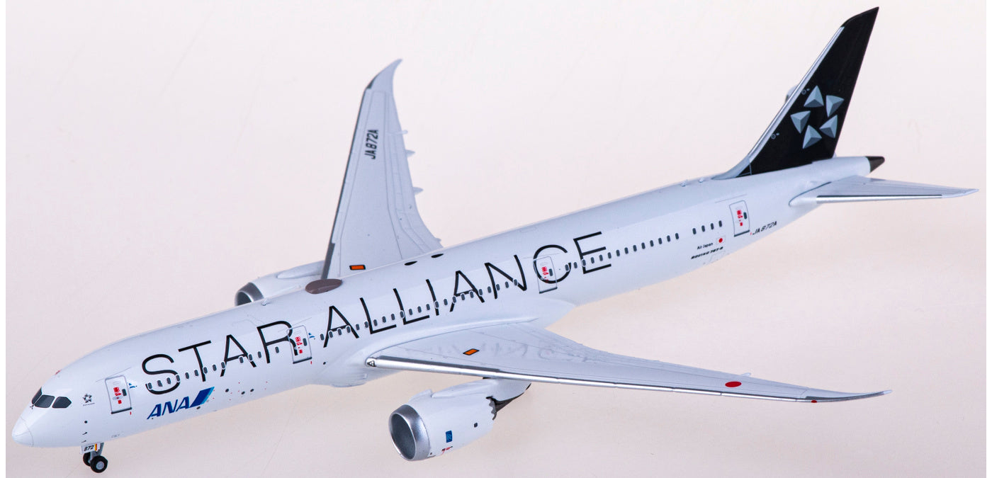 1:400 NG Models NG55092 ANA Boeing 787-9 JA872A “”STAR ALLIANCE"+Free Tractor