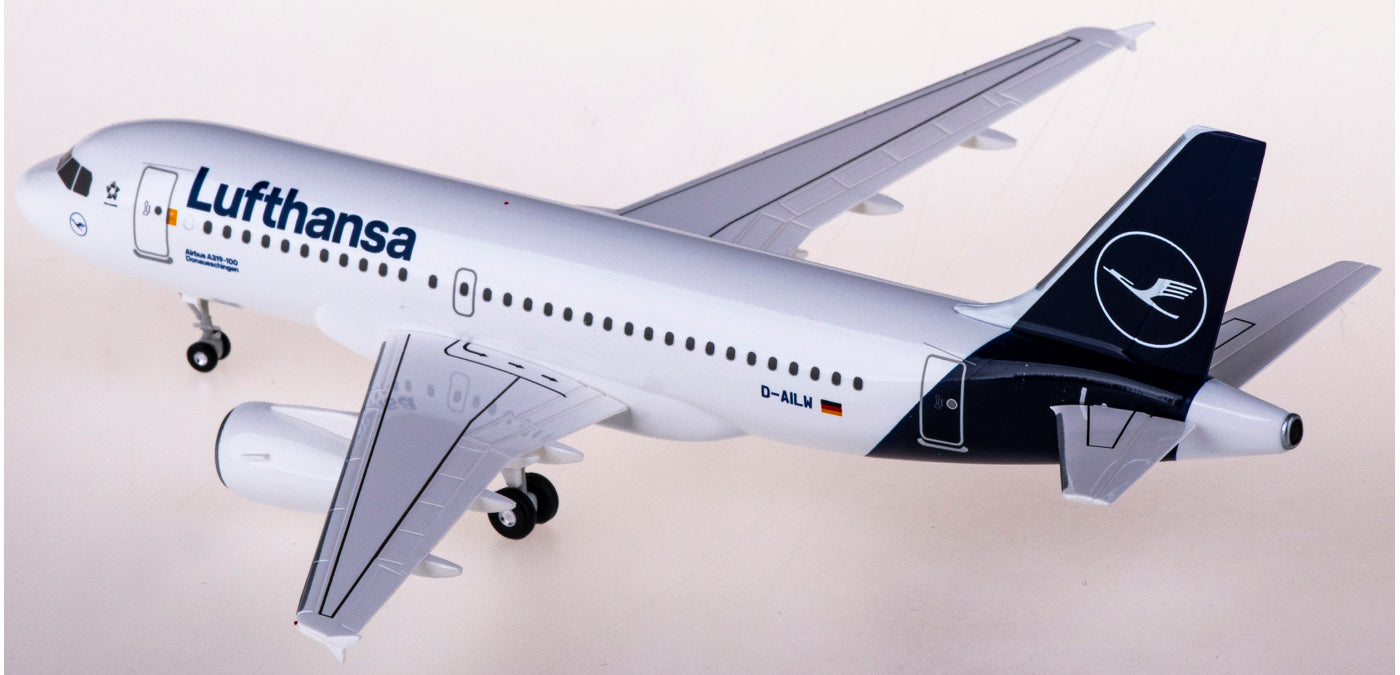 1:200 Hogan Wings LW200DLH015 Lufthansa Airlines Airbus A319 D-AILW