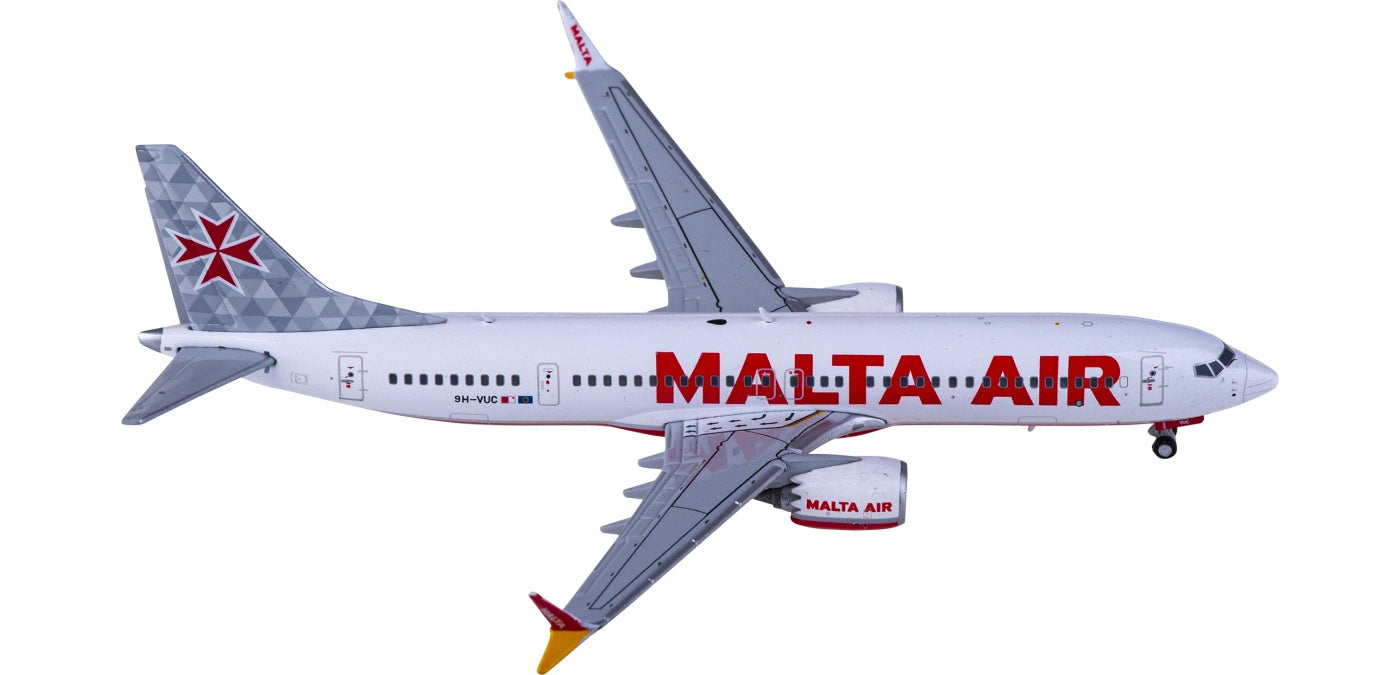 1:400 JC Wings XX40010 Malta Air Boeing 737 MAX 8 9H-VUC+Free Tractor