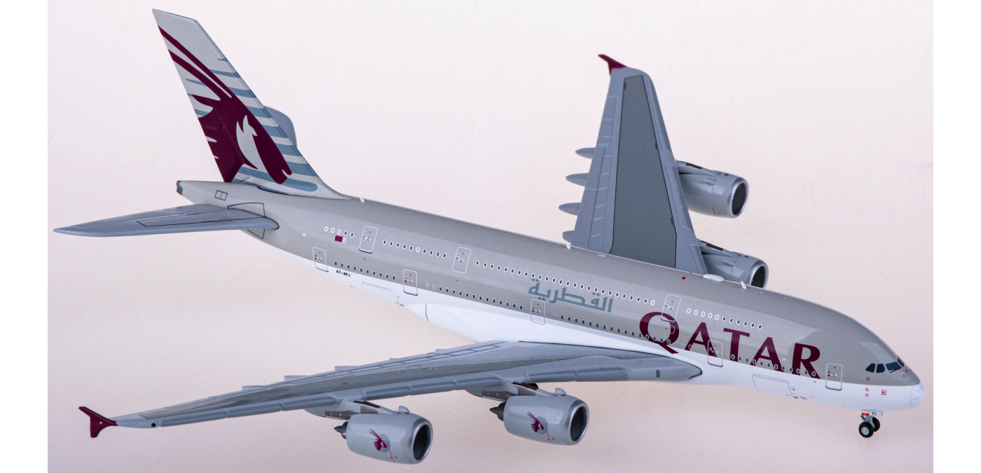 1:400 JC Wings XX40047 Qatar Airways Airbus A380 A7-APJ Aircraft Model+Free Tractor