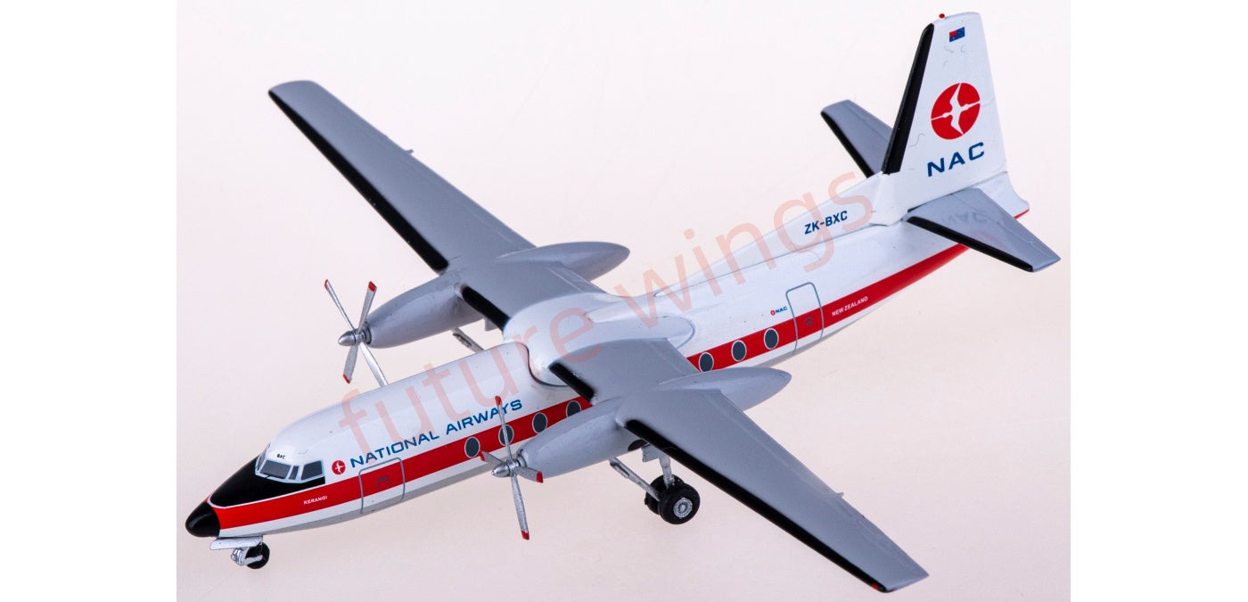 1:200 AeroClassics AC2ZKBXC NAC - New Zealand Fokker F-27 ZK-BXC Aircraft Model