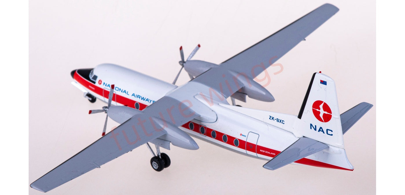 1:200 AeroClassics AC2ZKBXC NAC - New Zealand Fokker F-27 ZK-BXC Aircraft Model