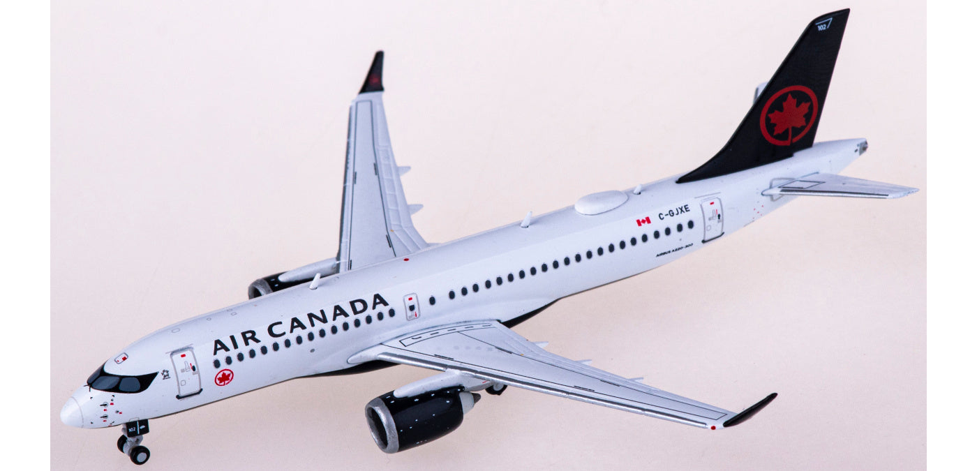 1:400 Geminijets GJACA2167 Air Canada Airbus A220-300 C-GJXE+Free Tractor