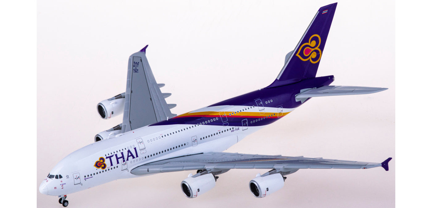 1:400 JC Wings XX4897 Thai Airways Airbus A380 HS-TUE Aircraft Model+Free Tractor