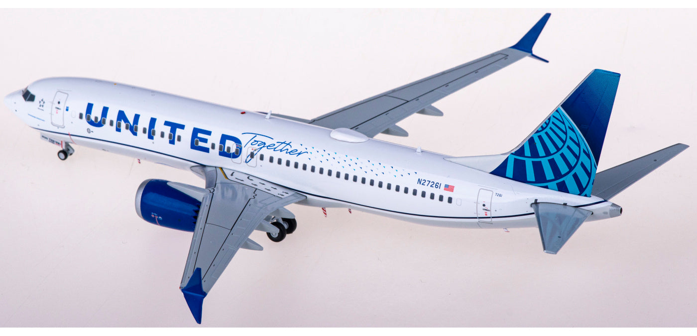 1:200 Geminijets G2UAL1086 United Airlines Boeing 737 MAX 8 N27261