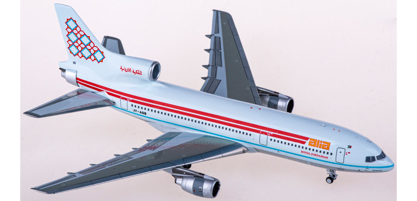 1:400 NG Models NG35017 Royal Jordanian Airlines Lockheed L-1011-500 JY-AGB+Free Tractor