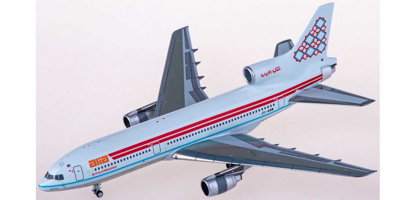 1:400 NG Models NG35017 Royal Jordanian Airlines Lockheed L-1011-500 JY-AGB+Free Tractor