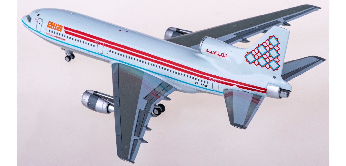 1:400 NG Models NG35017 Royal Jordanian Airlines Lockheed L-1011-500 JY-AGB+Free Tractor
