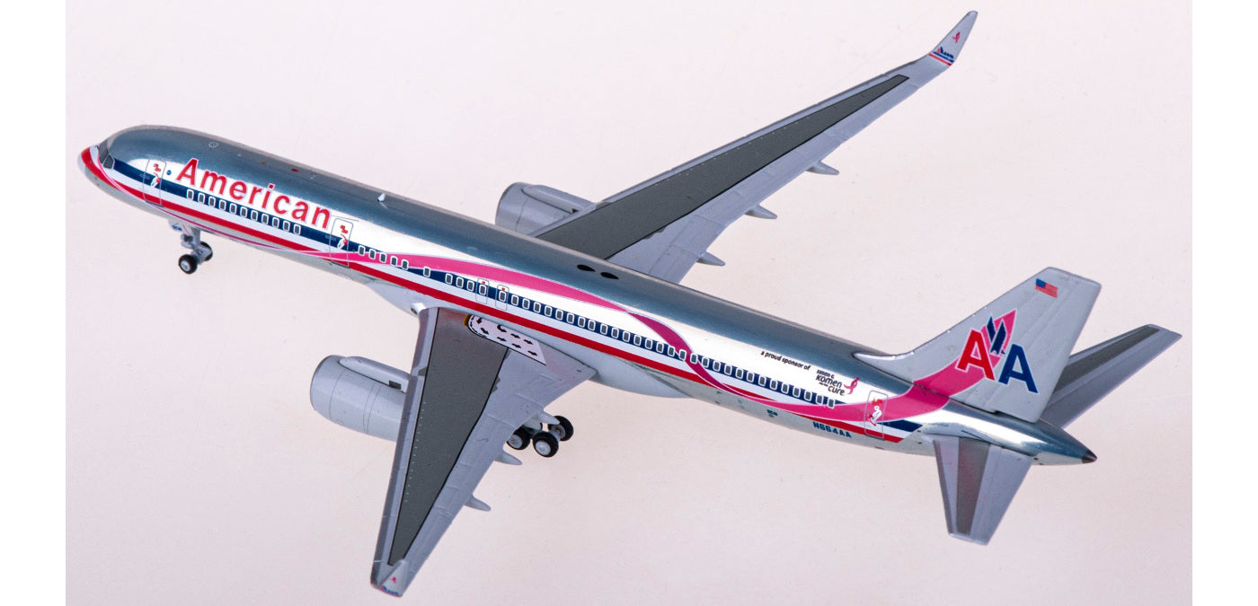 1:400 NG Models NG53190 American Airlines Boeing 757-200 N664AA+Free Tractor