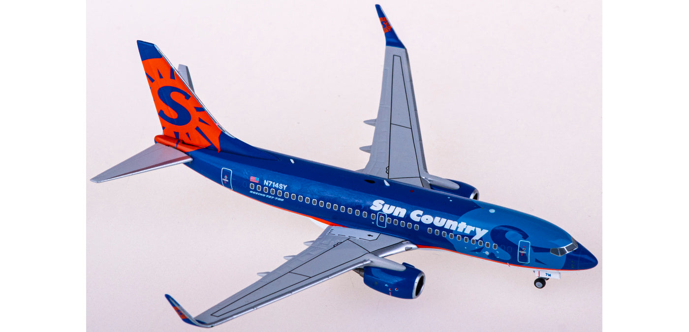 1:400 NG Models NG77012 Sun Country Airlines Boeing 737-700 N714SY+Free Tractor