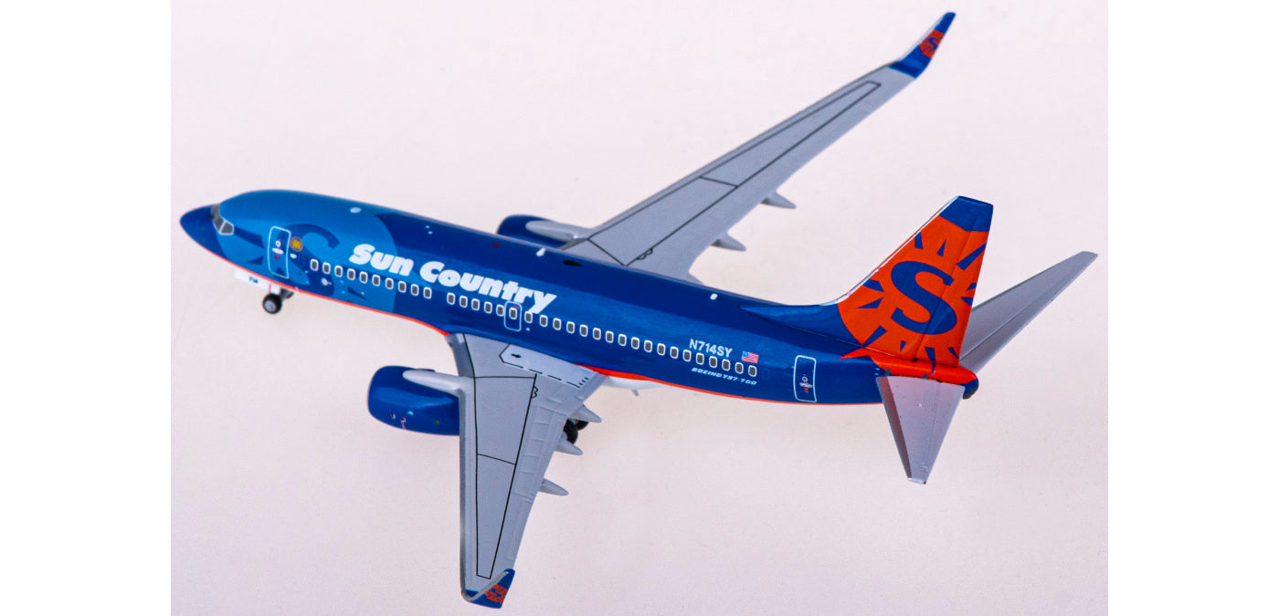 1:400 NG Models NG77012 Sun Country Airlines Boeing 737-700 N714SY+Free Tractor