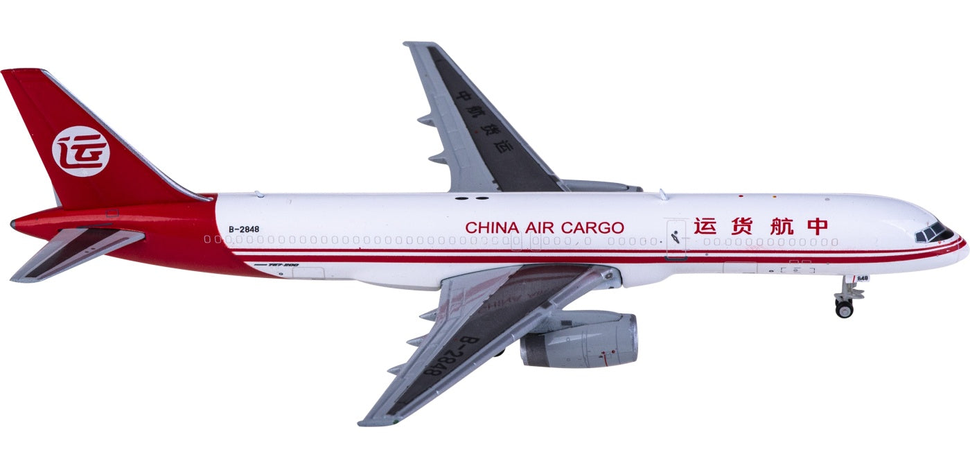 1:400 JC Wings LH4093 China Air Cargo Boeing 757-200 B-2848+Free Tractor