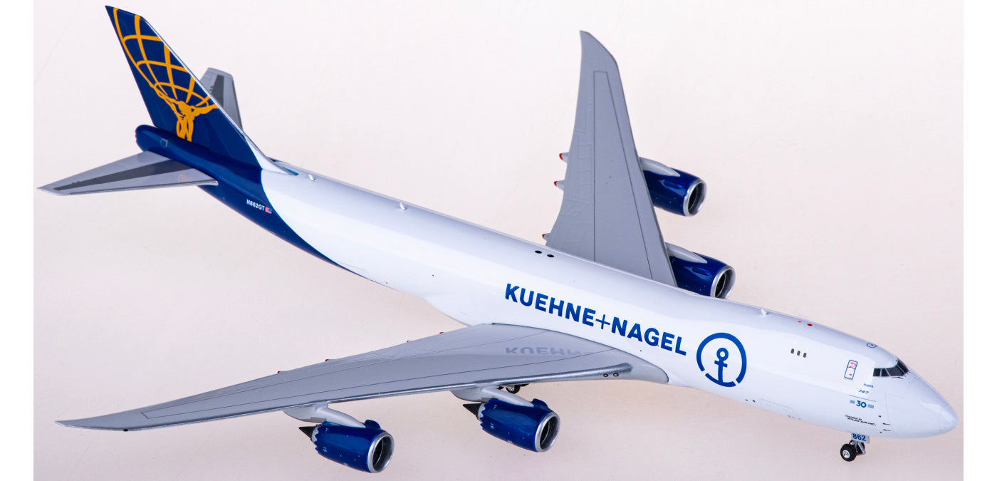 1:400 Phoenix PH04499 Atlas Air Boeing 747-8F N862GT+Free Tractor