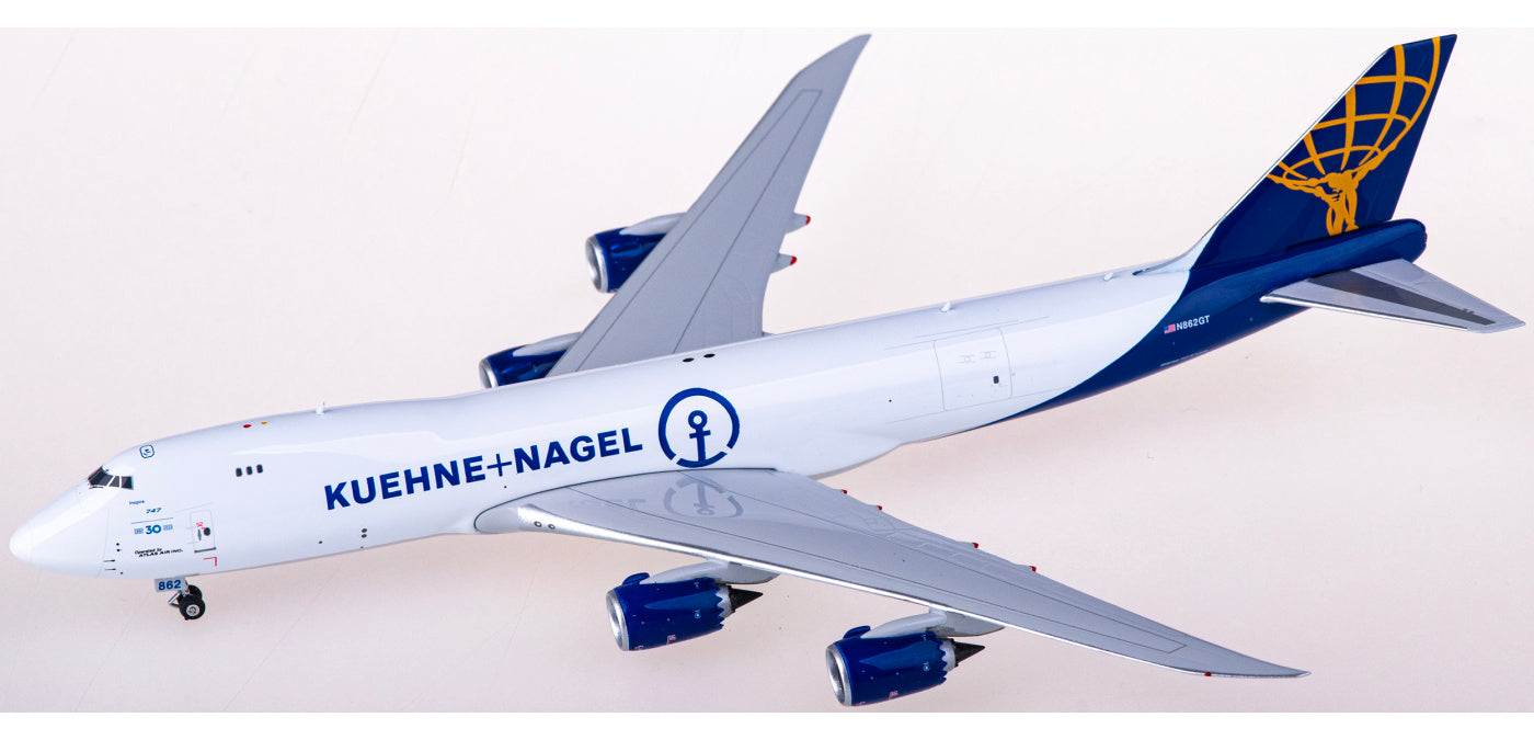 1:400 Phoenix PH04499 Atlas Air Boeing 747-8F N862GT+Free Tractor