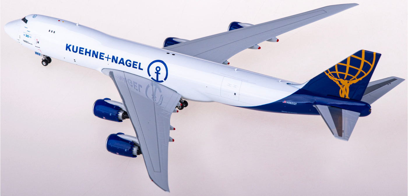 1:400 Phoenix PH04499 Atlas Air Boeing 747-8F N862GT+Free Tractor
