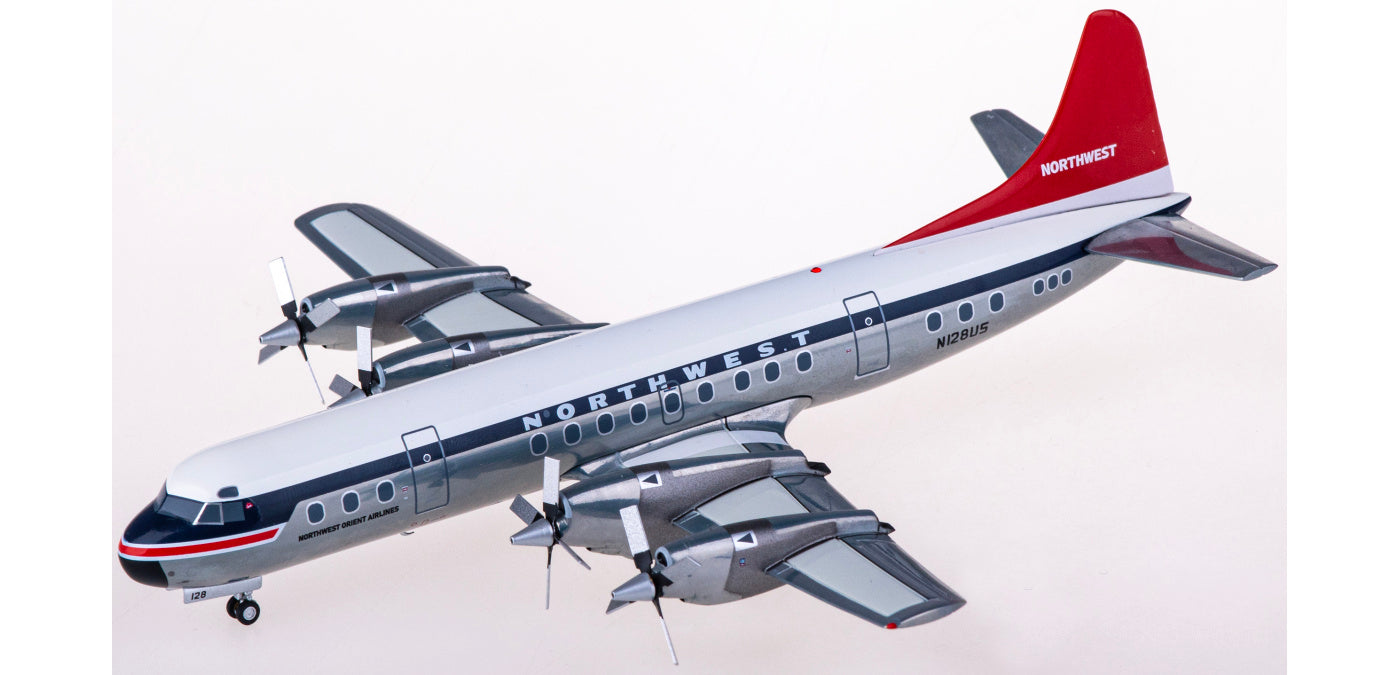 1:200 Geminijets G2NWA1028 Northwest Airlines Lockheed L-188C Electra N128US