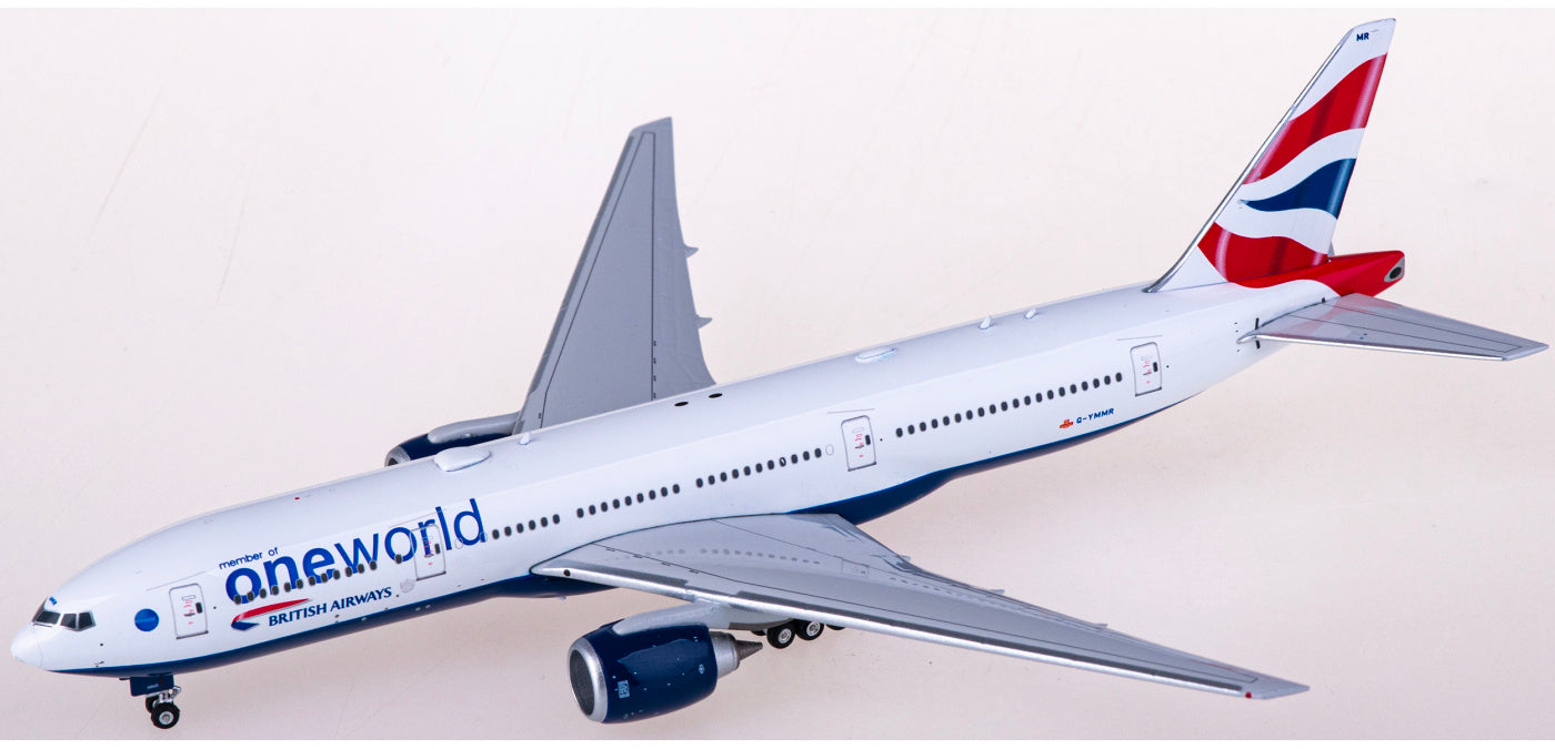 1:400 Phoenix PH04505 British Airways Boeing 777-200ER G-YMMR "ONE WORLD"+Free Tractor