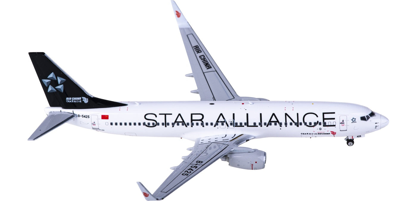 1:400 Phoenix PH11790 Air China Boeing 737-800 B-5425 "STAR ALLIANCE"+Free Tractor
