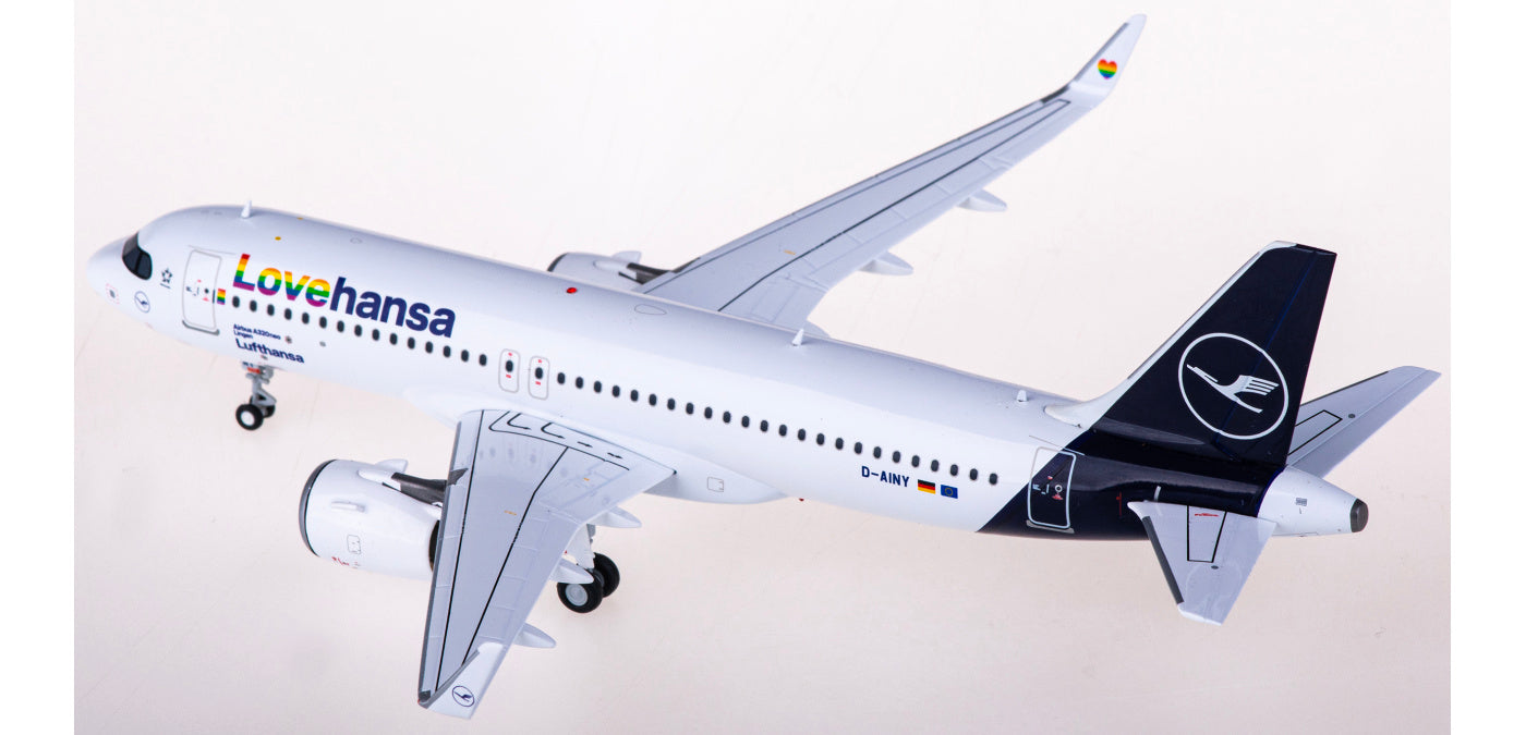 1:200 Geminijets G2DLH1198 Lufthansa Airbus A320neo D-AINY
