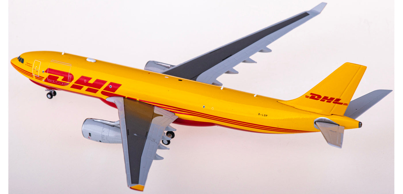 1:400 JC Wings XX4980 Air Hong Kong DHL Cargo Airbus A330-200F B-LDP Aircraft Model+Free Tractor