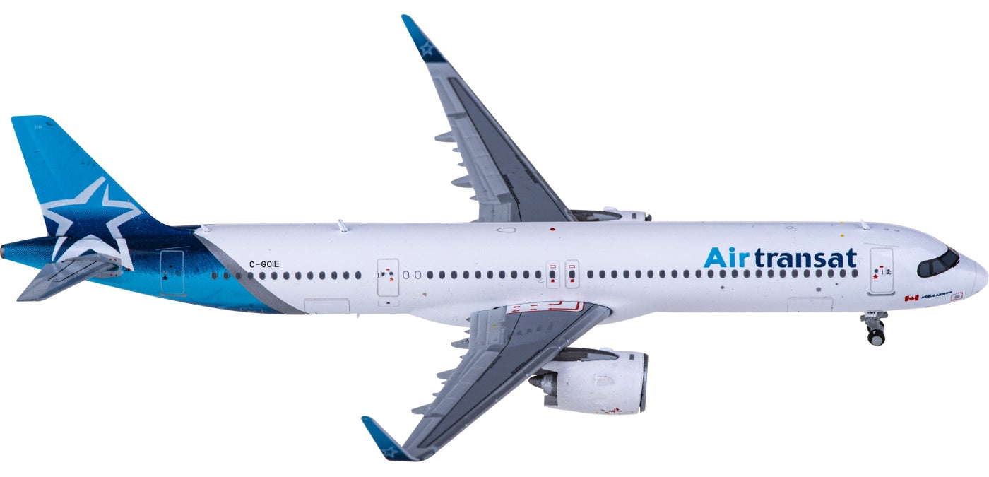 1:400 JC Wings XX4195 Air Transat Airbus A321neo C-GOIE+Free Tractor