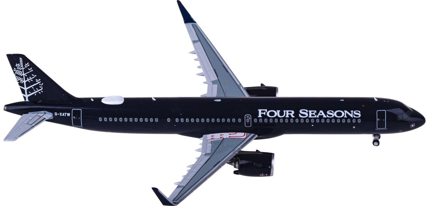 1:400 NG Models NG13073 Four Seasons Airbus A321neo G-XATW+Free Tractor