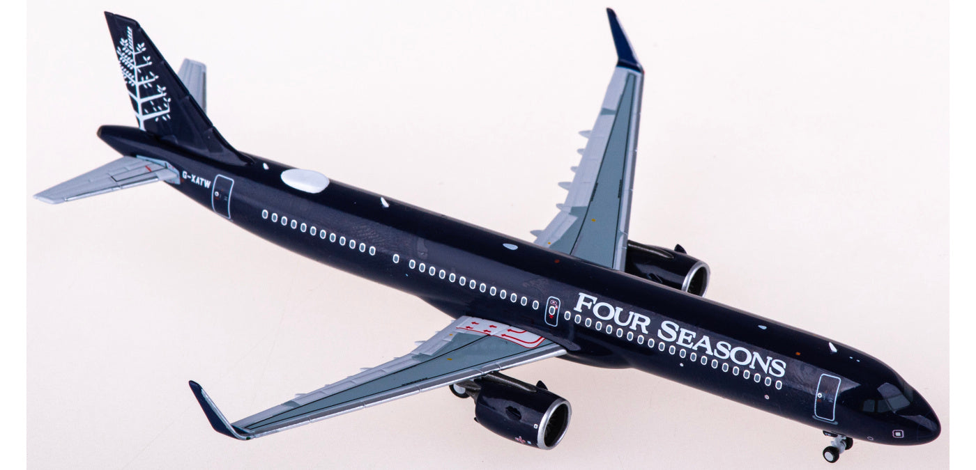 1:400 NG Models NG13073 Four Seasons Airbus A321neo G-XATW+Free Tractor