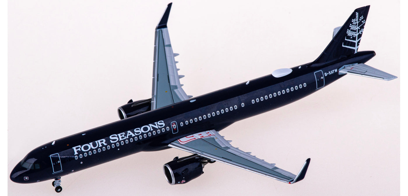 1:400 NG Models NG13073 Four Seasons Airbus A321neo G-XATW+Free Tractor