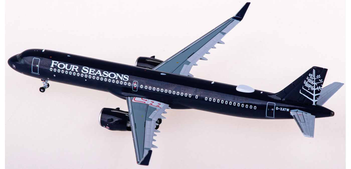 1:400 NG Models NG13073 Four Seasons Airbus A321neo G-XATW+Free Tractor