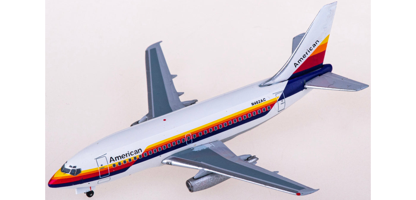 1:400 AeroClassics BBX41649 American Airlines Boeing 737-200 N462AC Aircraft Model+Free Tractor