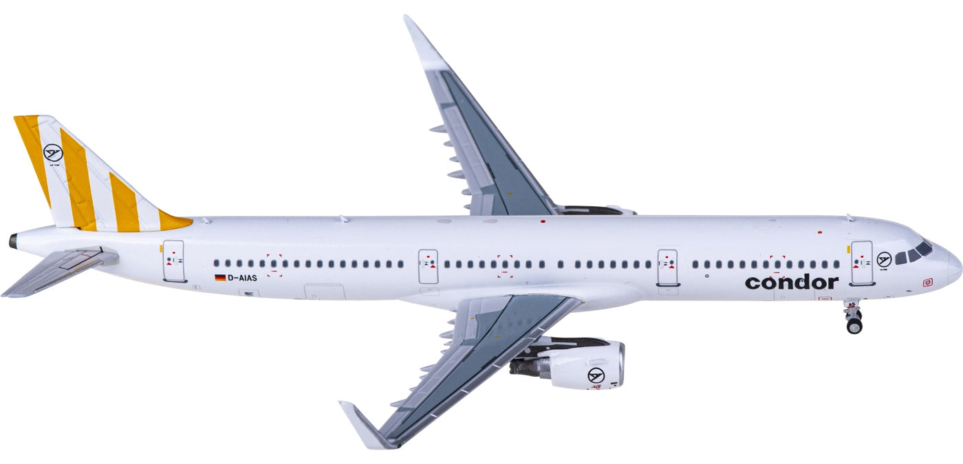 1:400 NG Models NG13079 Condor Airbus A321 D-AIAS+Free Tractor